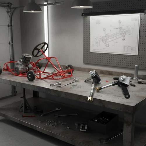 Stücke kart achsschenkel - stücke,