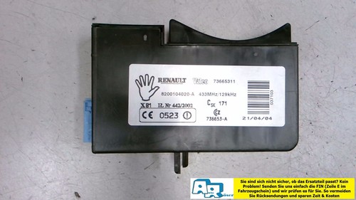 Kartenleser renault espace - kartenleser,